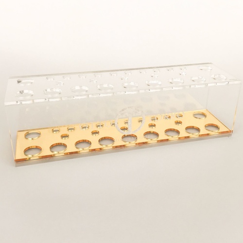 Vanity 26 Brush Stand - Yellow Gold