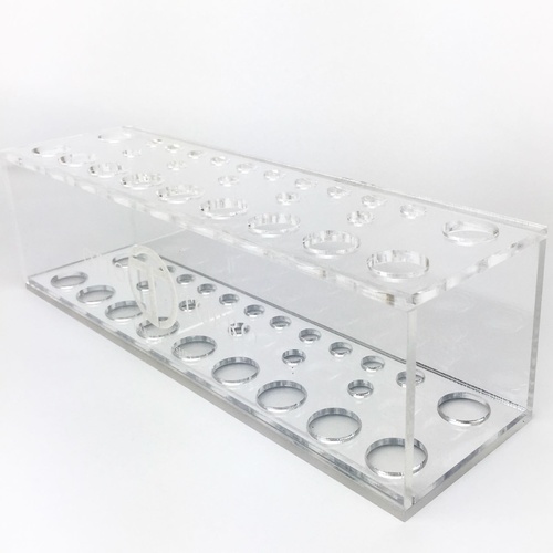 Vanity 26 Brush stand - Silver